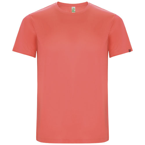 T-shirt 135gr publicitaire sport Enfant Imola ROLY corail fluo
